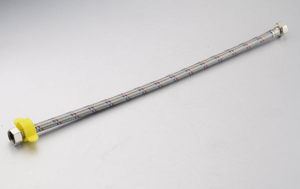 Подводка гибкая ПрофСан для воды 80 см гайка-гайка 1/2-1/2 (PS-FF80)