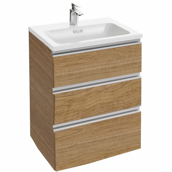 Тумба под раковину JACOB DELAFON VOX 60 EB2050-RA-E16 (напольная, орех), шт