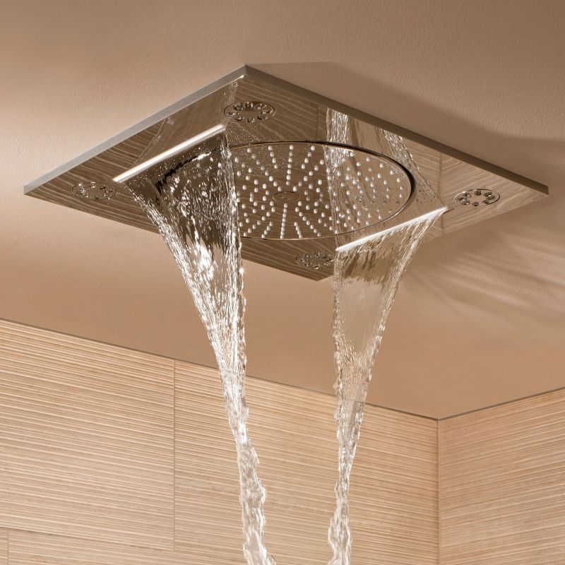Верхний душ GROHE Rainshower F-series 381x456 мм, хром (27939001) Верхний душ GROHE Rainshower F-series 381x456 мм, хром (27939001)