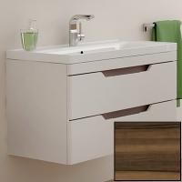 Тумба с раковиной SanVit Степ 90 kstep90 с фактурой под дерево подвесная Кедр Тумба с раковиной SanVit Степ 90 kstep90 с фактурой под дерево подвесная Кедр