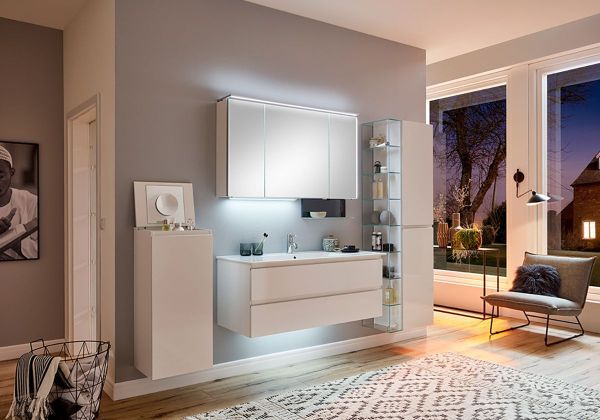 Комплект мебели Marlin 3290fair, 1170 мм (2 одинаковых по высоте ящика), цвет дуб коричневый