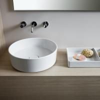 Laufen Kartell Раковина-чаша 420х420х120мм без перелива, без отв. под смеситель, цвет: белый матовый