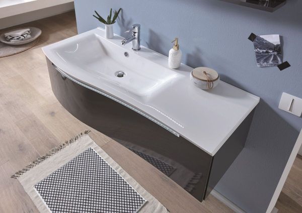 Puris Purefaction, раковина из минерального литья 1200 мм правая, цвет белый