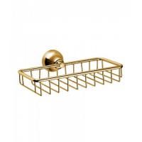 Bongio Axel Полочка подвесная, 245х175x50 мм, цвет золото 24к.