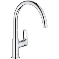 Смеситель для кухни  GROHE BAU LOOP 31368001 (хром, L-22,3 H-20,7), шт Смеситель для кухни  GROHE BAU LOOP 31368001 (хром, L-22,3 H-20,7), шт