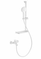 Смеситель для ванны с душевым гарнитуром WONZON & WOGHAND ALFA, Белый матовый (WW-AE3201-MW) Смеситель для ванны с душевым гарнитуром WONZON & WOGHAND ALFA, Белый матовый (WW-AE3201-MW)