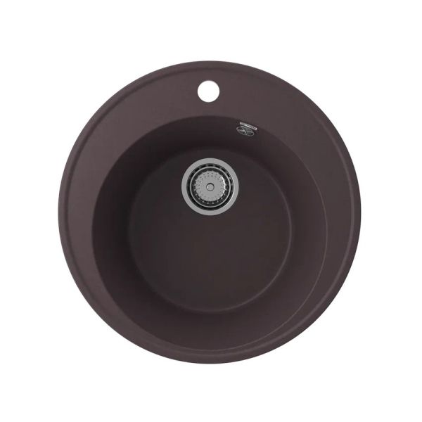 Кухонная мойка Ulgran Quartz Nora 485-06, трюфель