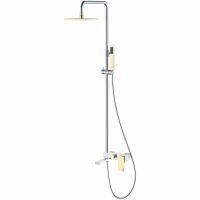 Стойка для душа Q ChromeGold.2_Комплект