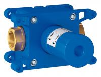 Встраиваемая часть вентиля GROHE Grohtherm F (1 выход) (35028000) Встраиваемая часть вентиля GROHE Grohtherm F (1 выход) (35028000)