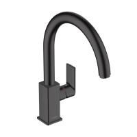 Смеситель для кухни, Hansgrohe, Vernis Shape M35, тип открывания воды-рычажный, тип регулирования воды-керамический картридж, тип установки-на раковину/столешницу, отверстия для монтажа-1, высота, мм-331, вынос излива, мм-221, тип излива-поворотный, тип п Смеситель для кухни, Hansgrohe, Vernis Shape M35, тип открывания воды-рычажный, тип регулирования воды-керамический картридж, тип установки-на раковину/столешницу, отверстия для монтажа-1, высота, мм-331, вынос излива, мм-221, тип излива-поворотный, тип п