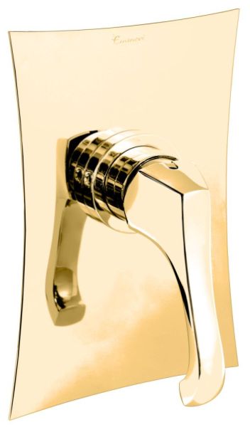 Emmevi Ares, встраиваемый в стену однорычажный смеситель для душа, цвет золото