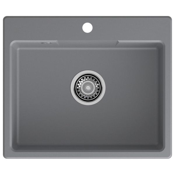 Кухонная мойка GranFest URBAN 658, темно-серый