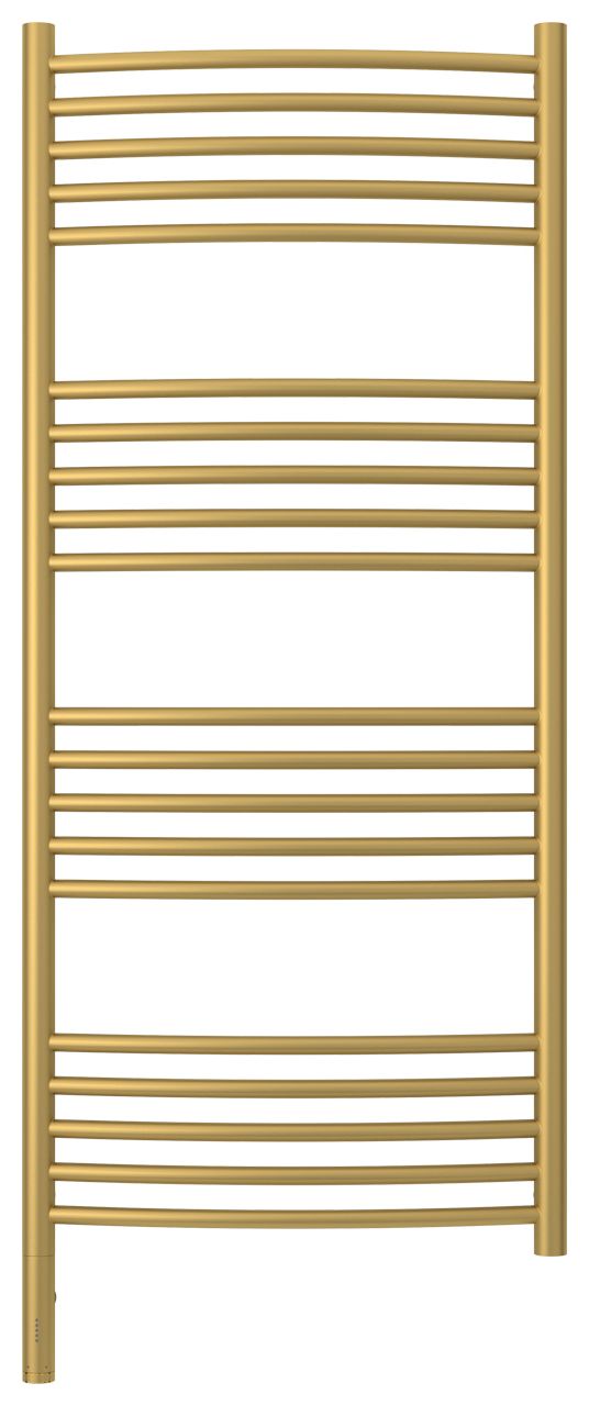 Полотенцесушитель электрический "БОГЕМА 3.0" 1200х500 / МЭМ левый (Матовое золото)