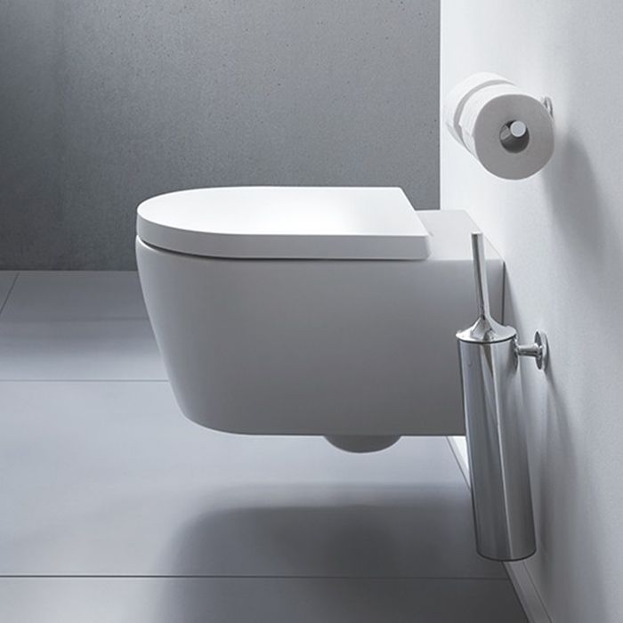DURAVIT ME BY STARCK Унитаз подвесной 480х370 мм., Rimless®, включая крепление Durafix, цвет внутри белый, снаружи белый шелковисто-матовый