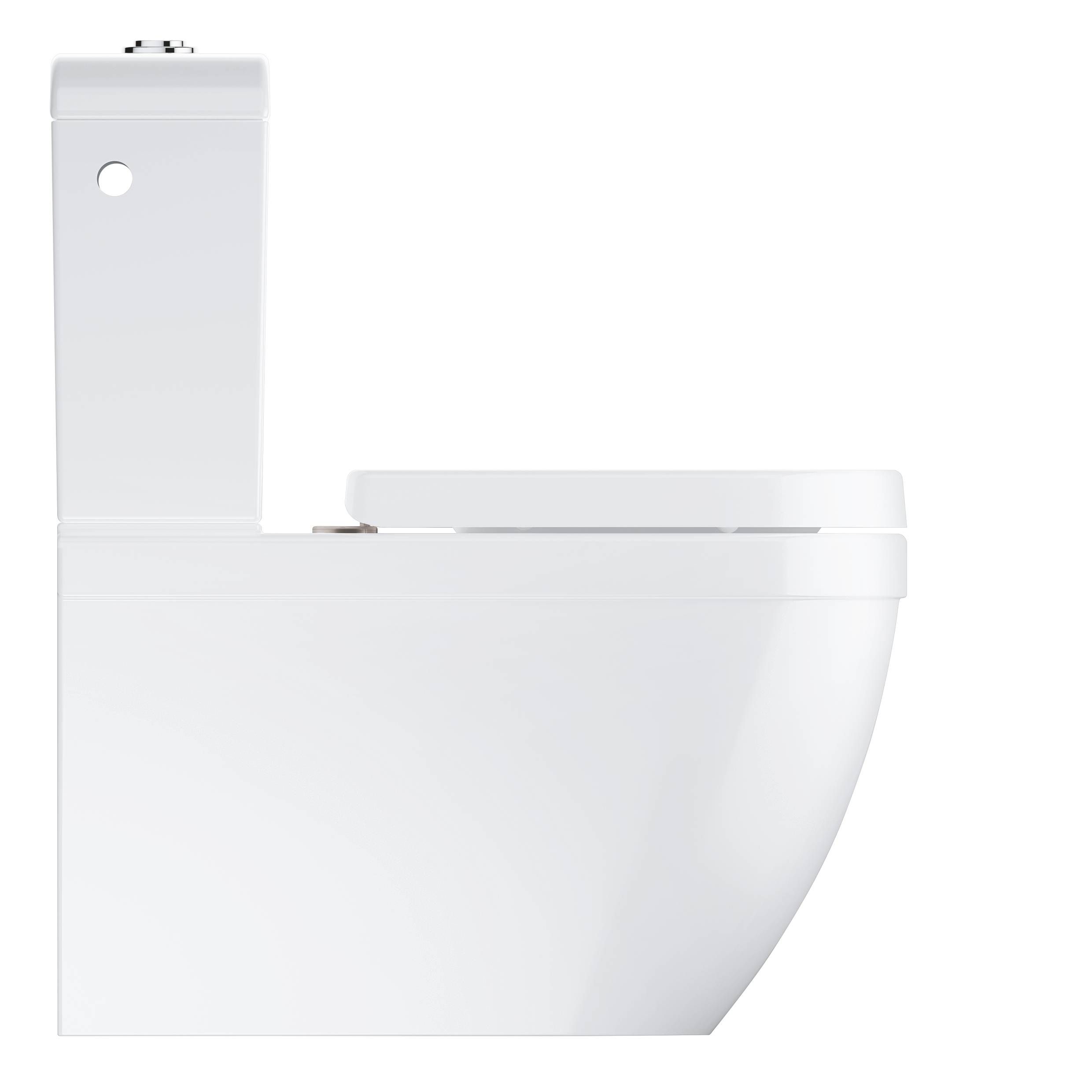 Унитаз напольный безободковый GROHE Euro Ceramic с гигиеническим покрытием (без бачка и сиденья), альпин-белый (3933800H) Унитаз напольный безободковый GROHE Euro Ceramic с гигиеническим покрытием (без бачка и сиденья), альпин-белый (3933800H)