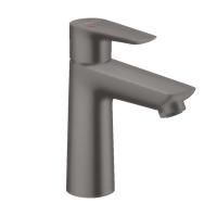 HANSGROHE TALIS E Смеситель для раковины на 1 отверстие, однорычажный, высота до излива 104 мм., цвет шлифованный черный хром HANSGROHE TALIS E Смеситель для раковины на 1 отверстие, однорычажный, высота до излива 104 мм., цвет шлифованный черный хром