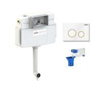 Комплект 3 в 1 бачка скрытого монтажа для приставного унитаза Lavinia Boho Relfix 77030078