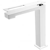 Смеситель Q для умыв. выс. WhiteChrome_Комплект