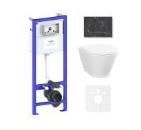 Комплект 6 в 1 Lavinia Boho Elegant Rimless 87561084, премиум с каменной клавишей