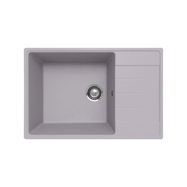 Кухонная мойка Ulgran Quartz Prima 760-04, платина