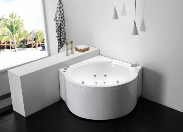 Акриловая ванна Gemy G9251 K 140x140 с гидромассажем Акриловая ванна Gemy G9251 K 140x140 с гидромассажем