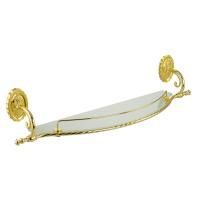 EDERA Полка L65 см, стекло/золото