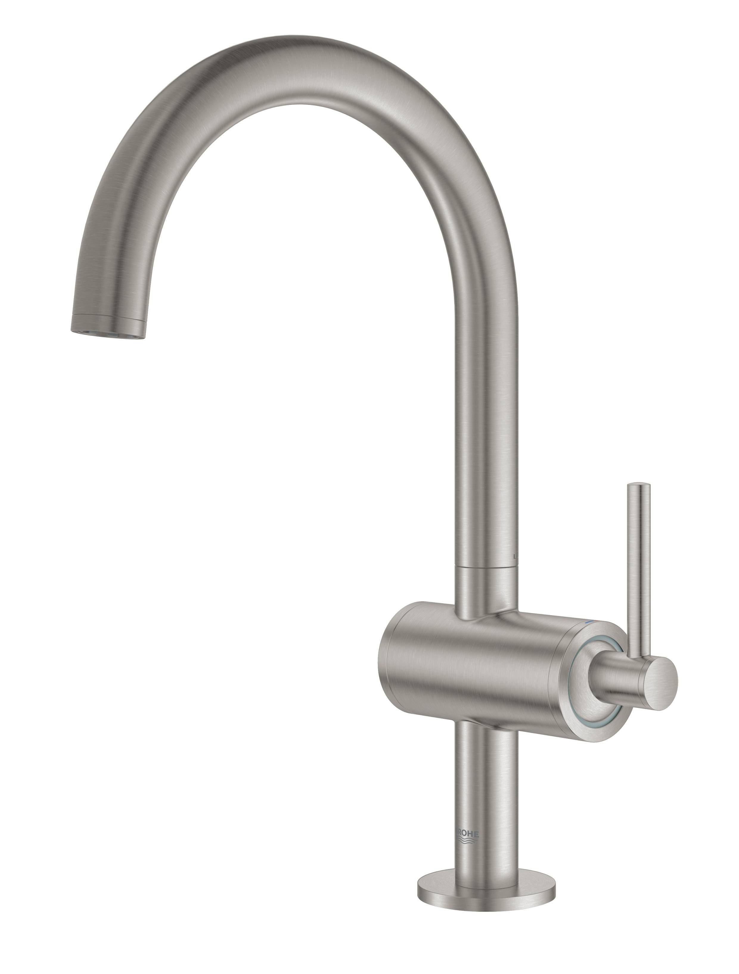 Смеситель GROHE Atrio New однорычажный для раковины на 1 отверстие, суперсталь (32042DC3) Смеситель GROHE Atrio New однорычажный для раковины на 1 отверстие, суперсталь (32042DC3)
