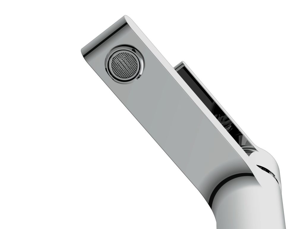 Смеситель для раковины высокий Cersanit BRASKO однорычажный клик клак (63024), артикул 63024