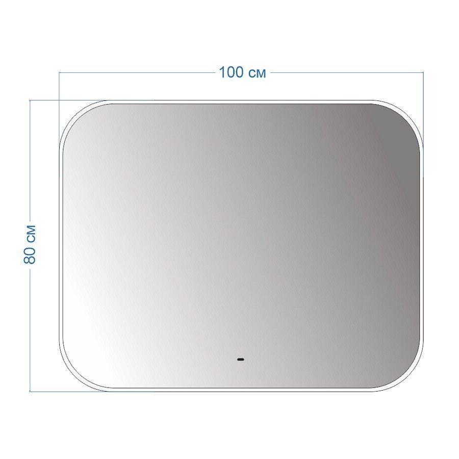 Зеркало Maretti Florenza FL1410080P69EL 100x80 см, артикул FL1410080P69EL