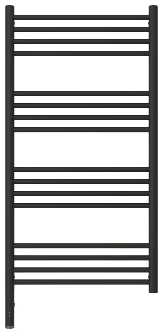 Полотенцесушитель электрический "БОГЕМА 3.0" прямая 1000х500 / МЭМ левый (Тёмный титан муар)
