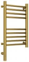Полотенцесушитель электрический "БОГЕМА 3.0" прямая 500х300 / МЭМ левый (Золото)