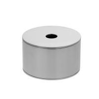 OASIS DEFILE Контейнер Ø110х65 мм., настольный, гладкий, цвет хром