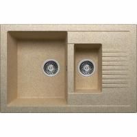 Кухонная мойка Polygran F-21 №302 77 Песочная