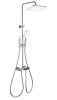 Душевая система с термостатом WONZON & WOGHAND MUSE Corno, Хром (WW-B3112-CR)