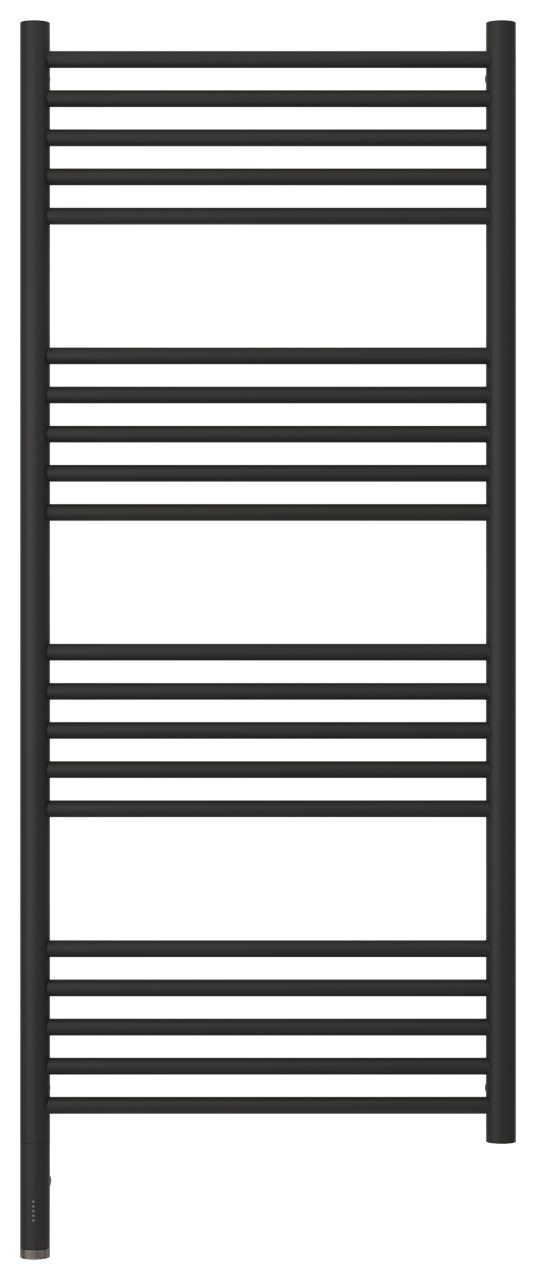 Полотенцесушитель электрический "БОГЕМА 3.0" прямая 1200х500 / МЭМ левый (Тёмный титан муар)