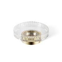 Decor Walther Century STS Мыльница настольная, граненое стекло, цвет: золото матовое