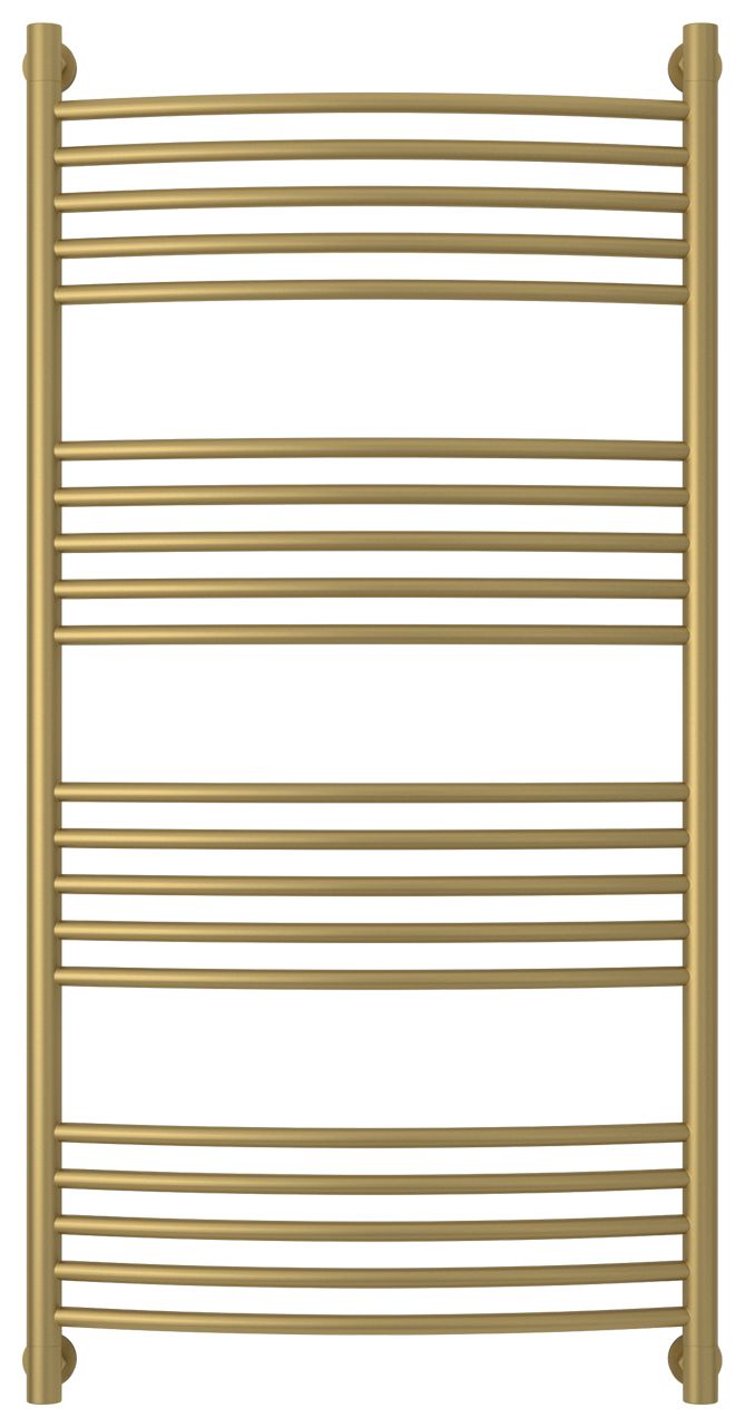 Полотенцесушитель водяной "Богема+" 1200х600 (Матовое ЗОЛОТО)