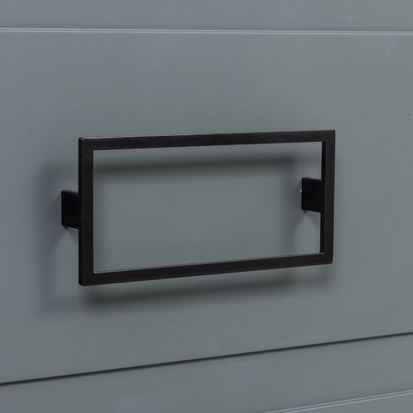 Комплект ручек La Fenice Cubo Nero черный 80 мм., два ящика