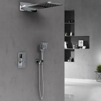 Душевой комплект VSFW-103TCH термостатический встраиваемый, двухрежимный, хром