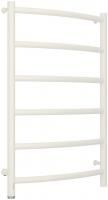 Полотенцесушитель, Сунержа, Галант 4.0, электрический, ширина, мм-532, высота, мм-800, подключение-слева, нагревательный элемент-греющий кабель, мощность, Вт-112, материал-нержавеющая сталь, цвет- белый матовый