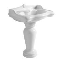 AZZURRA JUBILAEUM колонна для раковин 60/70/90/110см, цвет белый