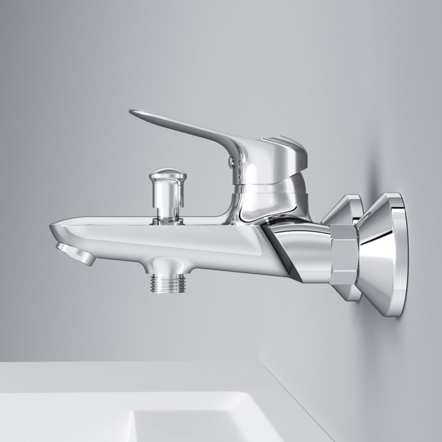 F85C10000 Sunny, смеситель для ванны и душа, хром, шт F85C10000 Sunny, смеситель для ванны и душа, хром, шт