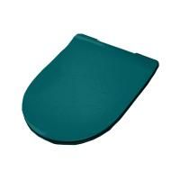 Сиденье для унитаза, Artceram, File 2.0, с крышкой, ширина, мм-360, глубина, мм-510, с плавным опусканием SoftClose, материал шарниров-металл, цвет шарниров-хром, материал сиденья-дюропласт, цвет-Green foresta
