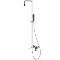 Стойка для душа Q ChromeBlack_Комплект