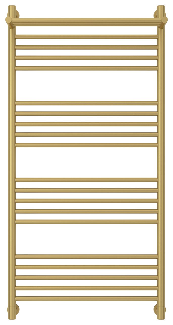 Полотенцесушитель водяной "БОГЕМА 1П +" 1200х600 (Матовое ЗОЛОТО)
