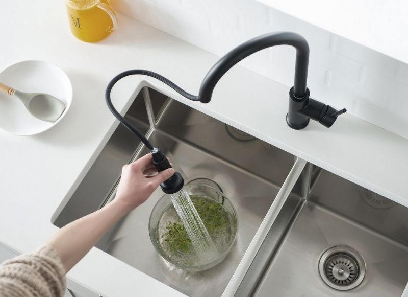 Смеситель для кухни Timo Saona 2316/03FL Черный