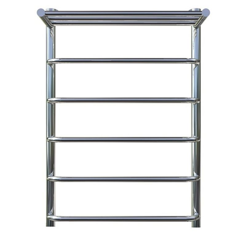 Полотенцесушитель водяной с полочкой (лесенка) Тругор Идеал НК 1 П 80х50 см (без углов)