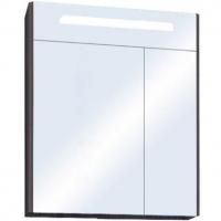 Зеркальный шкаф Акватон Сильва 60 с подсветкой 1A216202SIW50 Дуб макиато