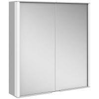 Зеркальный шкаф Keuco Royal Match 65 12801 171301 с подсветкой Серебрянный