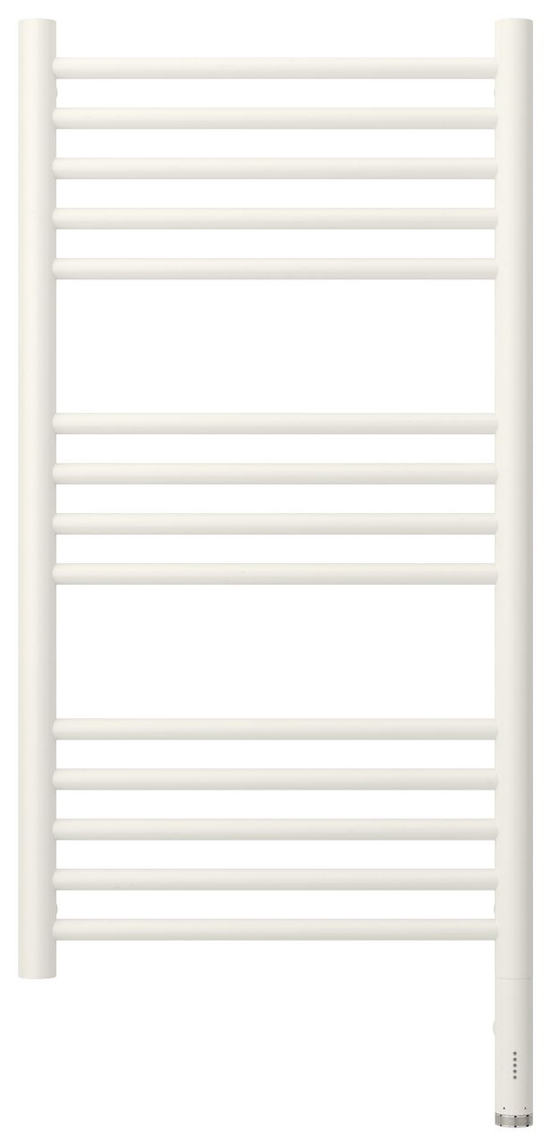 Полотенцесушитель электрический "БОГЕМА 3.0" прямая 800х400 / МЭМ правый (Матовый белый)